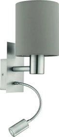 Eglo Pasteri Wandleuchte 2-flammig taupe