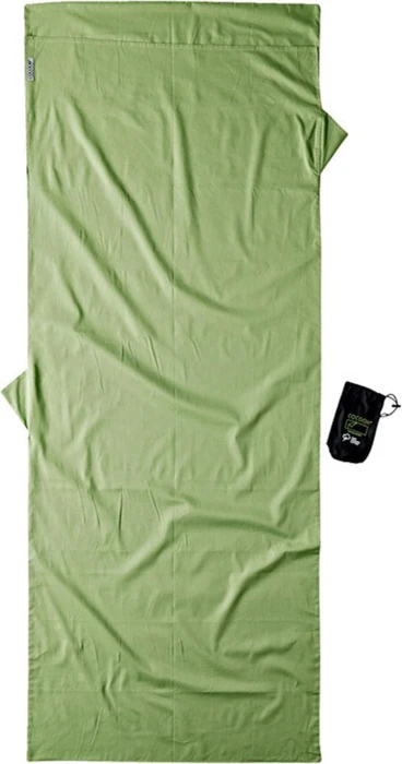 Cocoon TravelSheet Bio Baumwolle Hüttenschlafsack forest shade