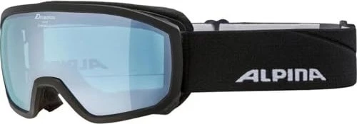 Alpina Scarabeo Q-Lite black-blue matt/mirror blue (Junior)