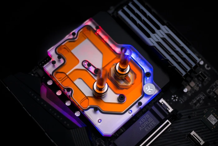 EK Water Blocks Quantum Line EK-Quantum Momentum Aorus X570 Elite D-RGB Monoblock, Nickel, Acryl