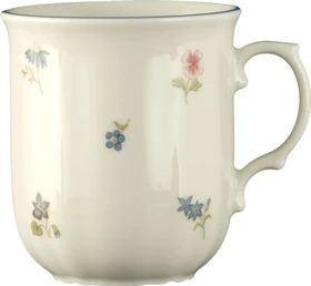 Seltmann Weiden Marie-Luise Streublume 30308 Becher mit Henkel 270ml elfenbein