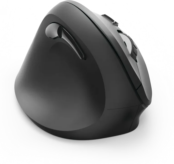 Hama EMW-500L Vertical Wireless Maus schwarz, Linkshänder, USB