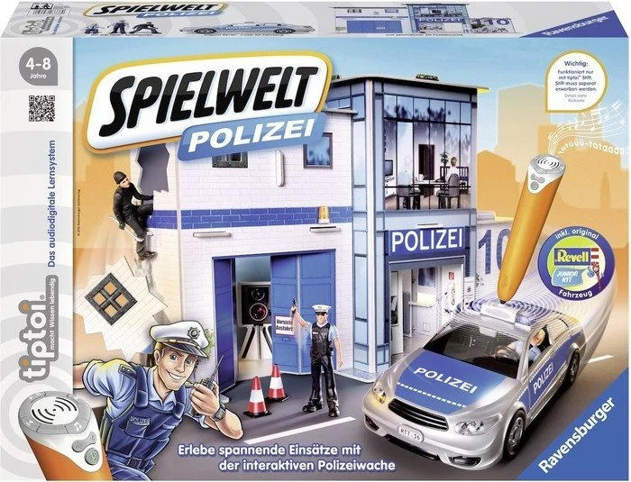 Ravensburger tiptoi Spiel: Spielwelt Polizei