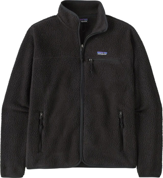 Patagonia Retro Pile Jacke schwarz (Herren)