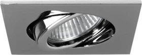 Brumberg GX5.3 Niedervolt Einbauleuchte eckig chrom