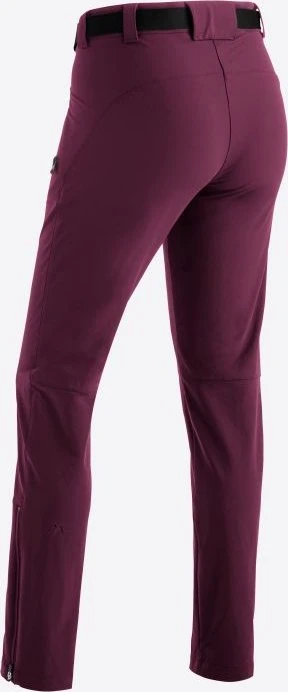 Maier Sports Lana Slim Hose lang cherry wine (Damen)