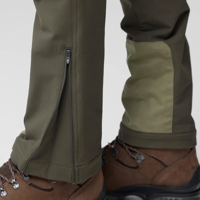 Fjällräven Keb Agile Winter Hose lang deep forest/laurel green (Herren)