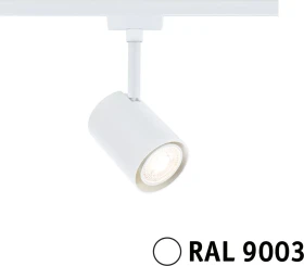 Paulmann URail Luxe Schienensystem Spot GU10 signalweiss, 1 Stück