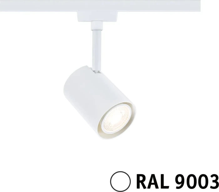 Paulmann URail Luxe Schienensystem Spot GU10 signalweiss, 1 Stück