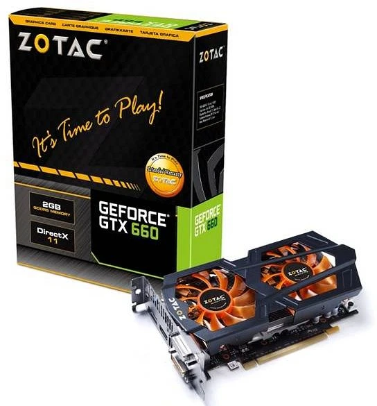 Zotac GeForce GTX 660, 2GB GDDR5, 2x DVI, HDMI, DP
