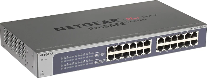 Netgear ProSAFE Plus JGS500 Desktop Gigabit Smart Switch, 24x RJ-45