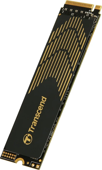 Transcend MTE240S SSD 1TB, M.2 2280 / M-Key / PCIe 4.0 x4, Kühlkörper