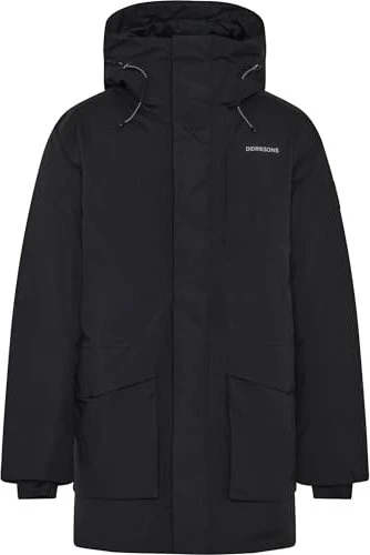 Didriksons Akilles Funktionsmantel schwarz (Herren)