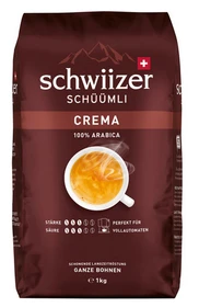 Schwiizer Schüümli Crema Kaffeebohnen, 1.00kg