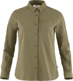 Fjällräven Övik Lite Hemd langarm grün (Damen)
