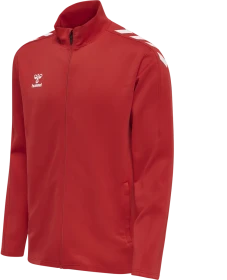 hummel Core XK Poly Zip Sweat Trainingsjacke true red