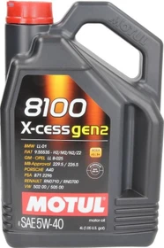 Motul 8100 X-cess Gen2 5W-40 4l