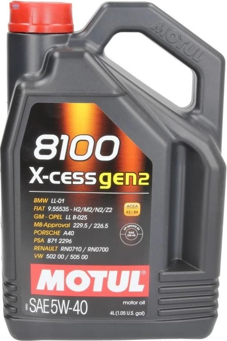 Motul 8100 X-cess Gen2 5W-40