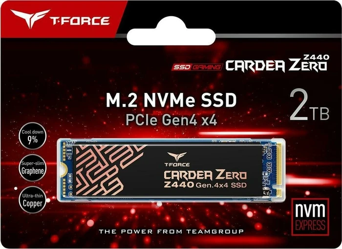 TeamGroup T-Force Cardea Zero Z440 2TB, M.2 2280 / M-Key / PCIe 4.0 x4