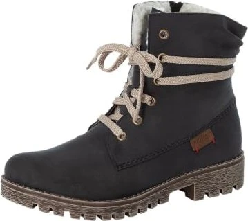 Rieker Schnürfstiefel blau (Damen)