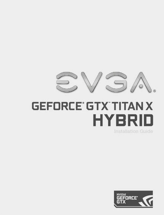 EVGA Hybrid Wasserkühler für GeForce GTX Titan X