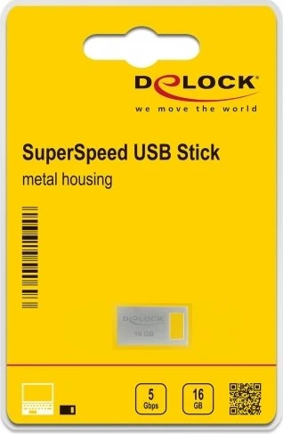 DeLOCK SuperSpeed USB Stick 16GB, USB-A, USB 3.2 Gen 1×1