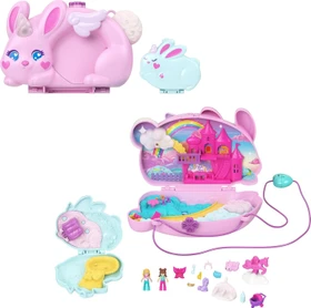 Mattel Polly Pocket - 2-in-1-Bunny Fun Schatulle