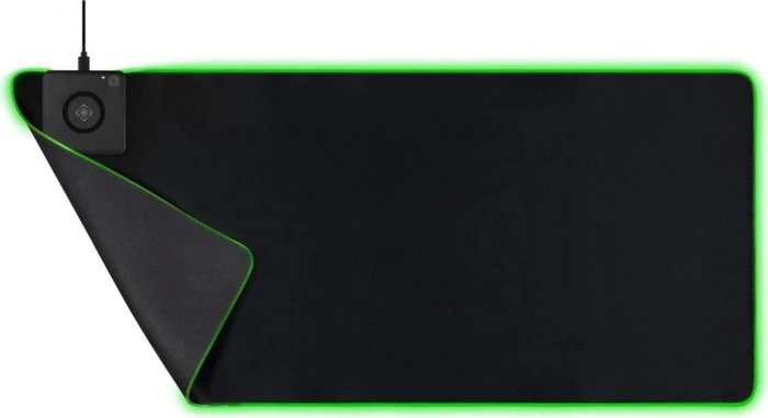 Deltaco Wireless Charging RGB Mousepad Extra Wide, 900x400mm, schwarz