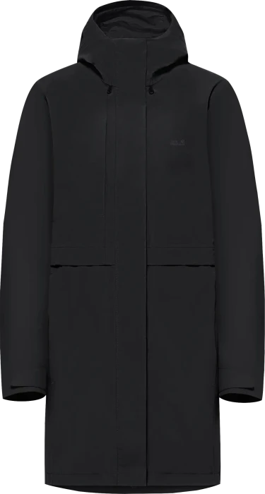 Jack Wolfskin Terraview 2L Funktionsmantel schwarz (Damen)