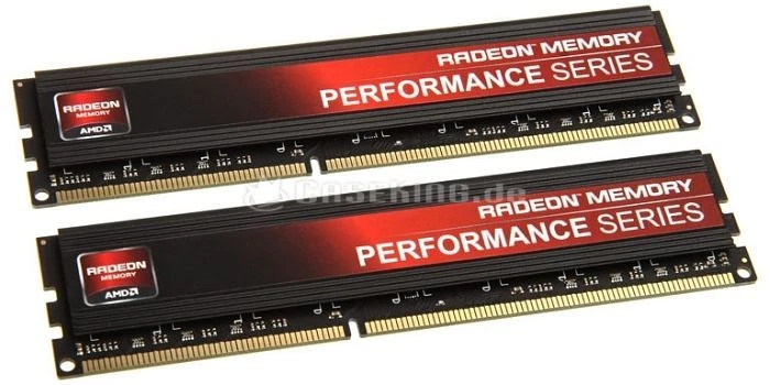 AMD Radeon Performance Series UDIMM 8GB Kit, DDR3-1866, CL9-10-9-27