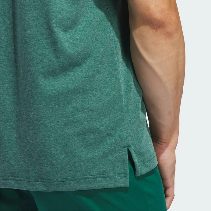 adidas Go-To Poloshirt kurzarm college green mel. (Herren)
