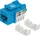 Intellinet Keystone Modul RJ-45 Buchse via Verlegekabel Cat5e, blau (210546)