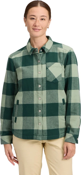 Black Diamond Project Lined Flannel Hemd langarm deep woods/agave (Damen)