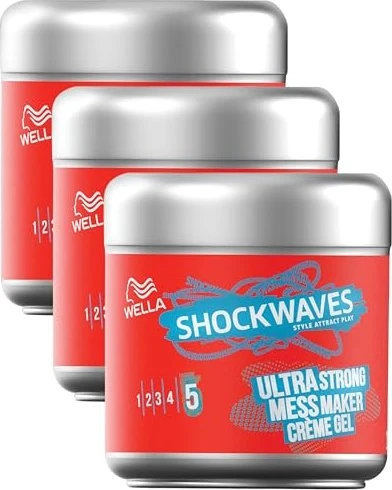 Wella Shockwaves Ultra Strong Mess Constructor Creme, 150ml