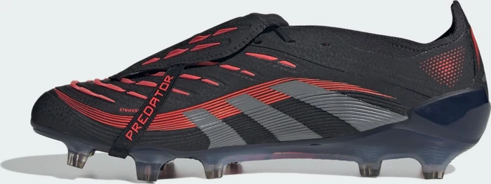 adidas Predator Elite Fold-Over Tongue FG core black/grey four/lucid red