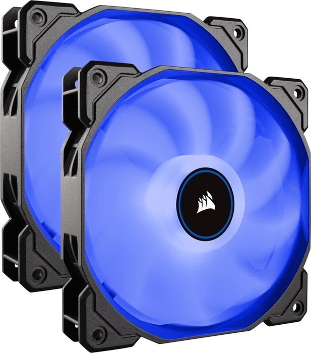 Corsair Air Series LED Blue AF140 [2018], 140mm, 2er-Pack