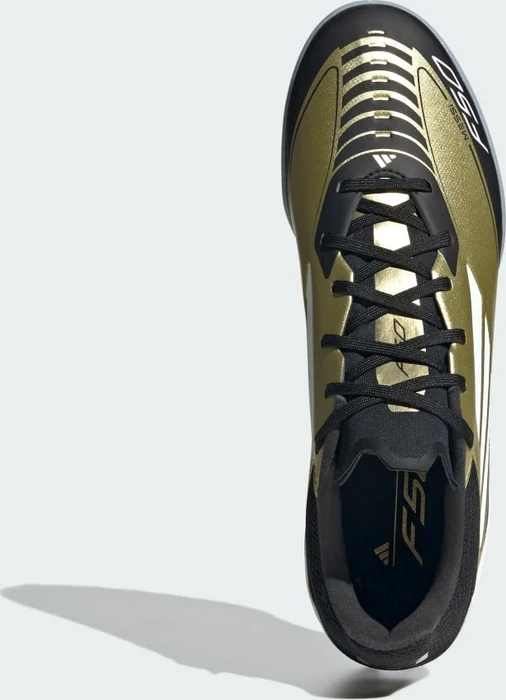 adidas F50 League Messi TF gold metallic/cloud white/core black