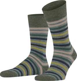 Falke Tinted Stripe Socken smoke blue (Herren)
