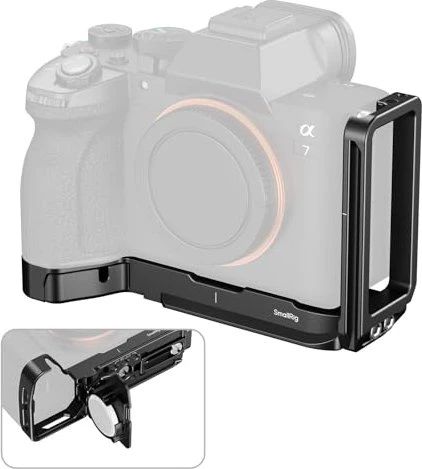 SmallRig L-Bracket mit Airtag-Steckplatz für Sony Alpha 7 V