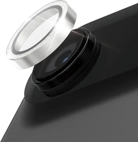PanzerGlass Hoops Camera Lens Protector Glitter Silver für Apple iPhone Air