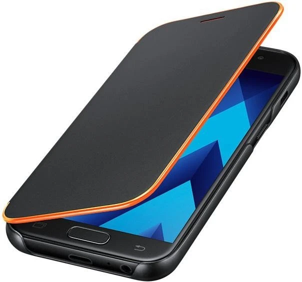 Samsung Neon Flip Cover für Galaxy A3 (2017) schwarz