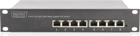 Digitus Professional DN-953 Rackmount Gigabit Switch, 8x RJ-45, 96W PoE+ (DN-95317)