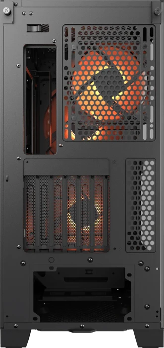 Cougar Airface ECO RGB, schwarz, Glasfenster