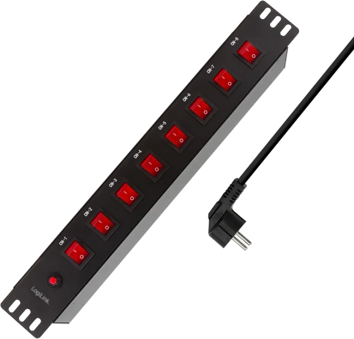 LogiLink 8-fach, 230V, 2m (PDU8D01)