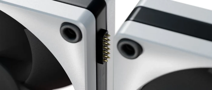 Hyte Thicc FP12, LED-Steuerung, 120mm, 3er-Pack
