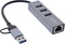 InLine 4-in-1 Gigabit Hub, USB-C/USB-A 3.0 [Stecker] Vorschaubild