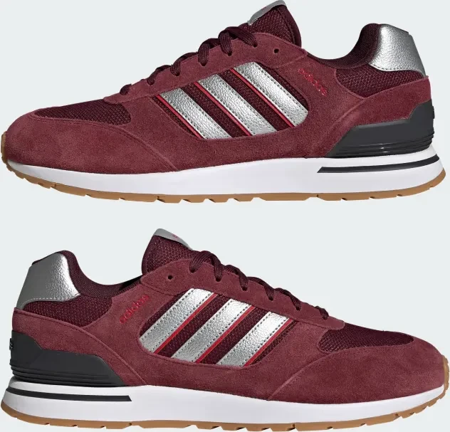 adidas Run 80s shadow red/matte silver/maroon (Herren)