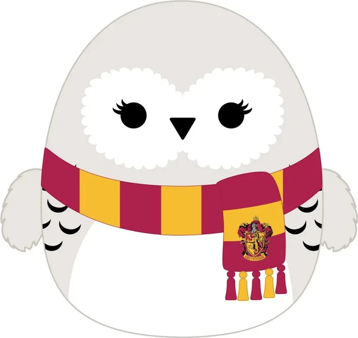 Jazwares Squishmallows Harry Potter Hedwig mit Schal 25cm