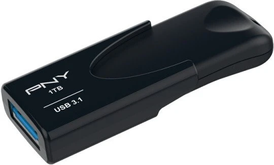 PNY Attaché 4 3.1 1TB, USB-A, USB 3.2 Gen 1×1