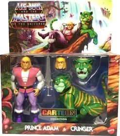 Mattel Masters of the Universe - Origins - Cartoon Collection Prince Adam und Cringer